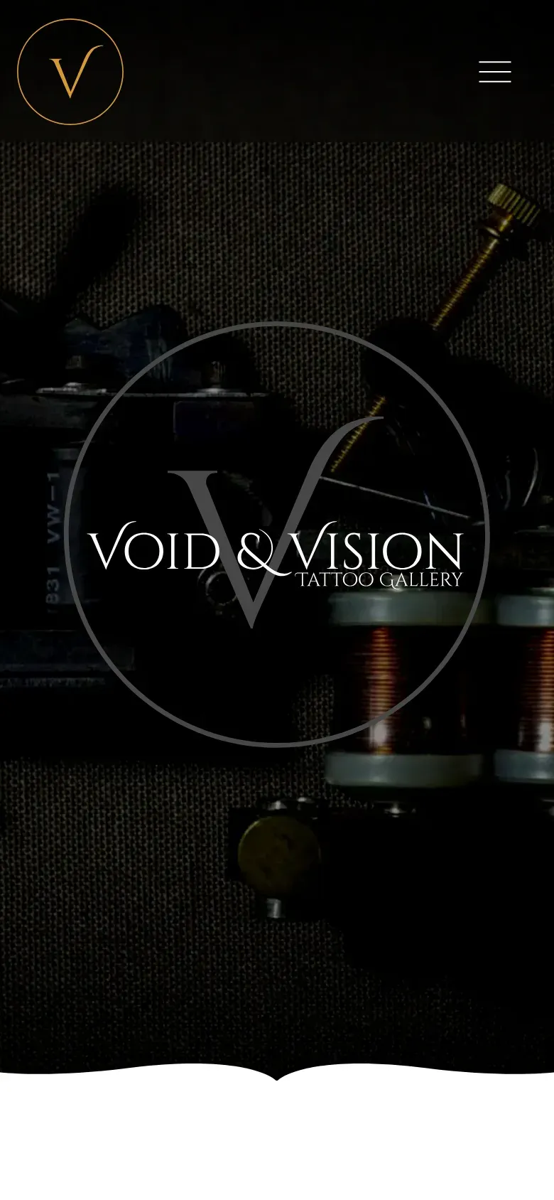 Void & Vision Tattoo on a phone